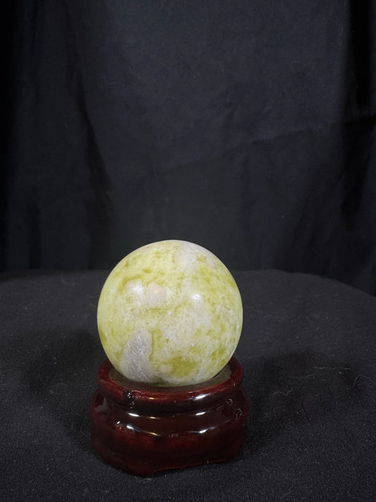 Yellow Jade sphere